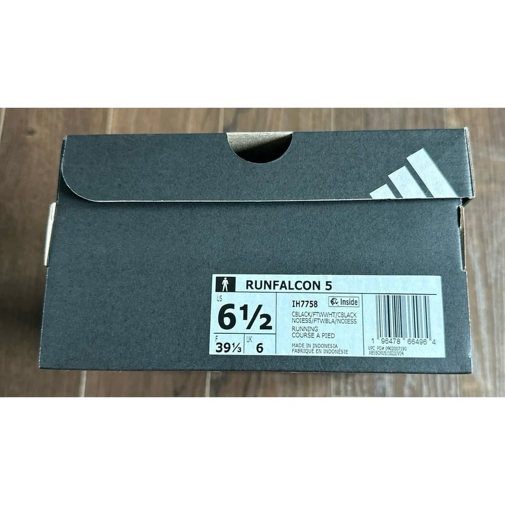 Adidas RunFalcon 5 empty shoe box